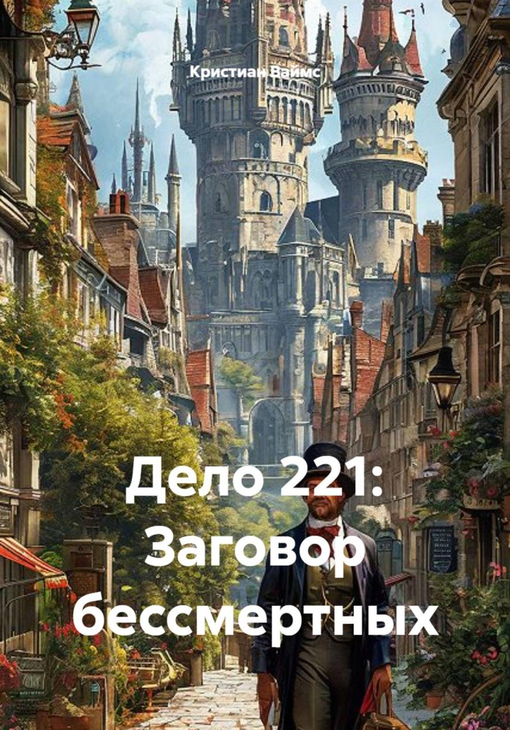 Обложка книги «Дело 221: Заговор бессмертных»