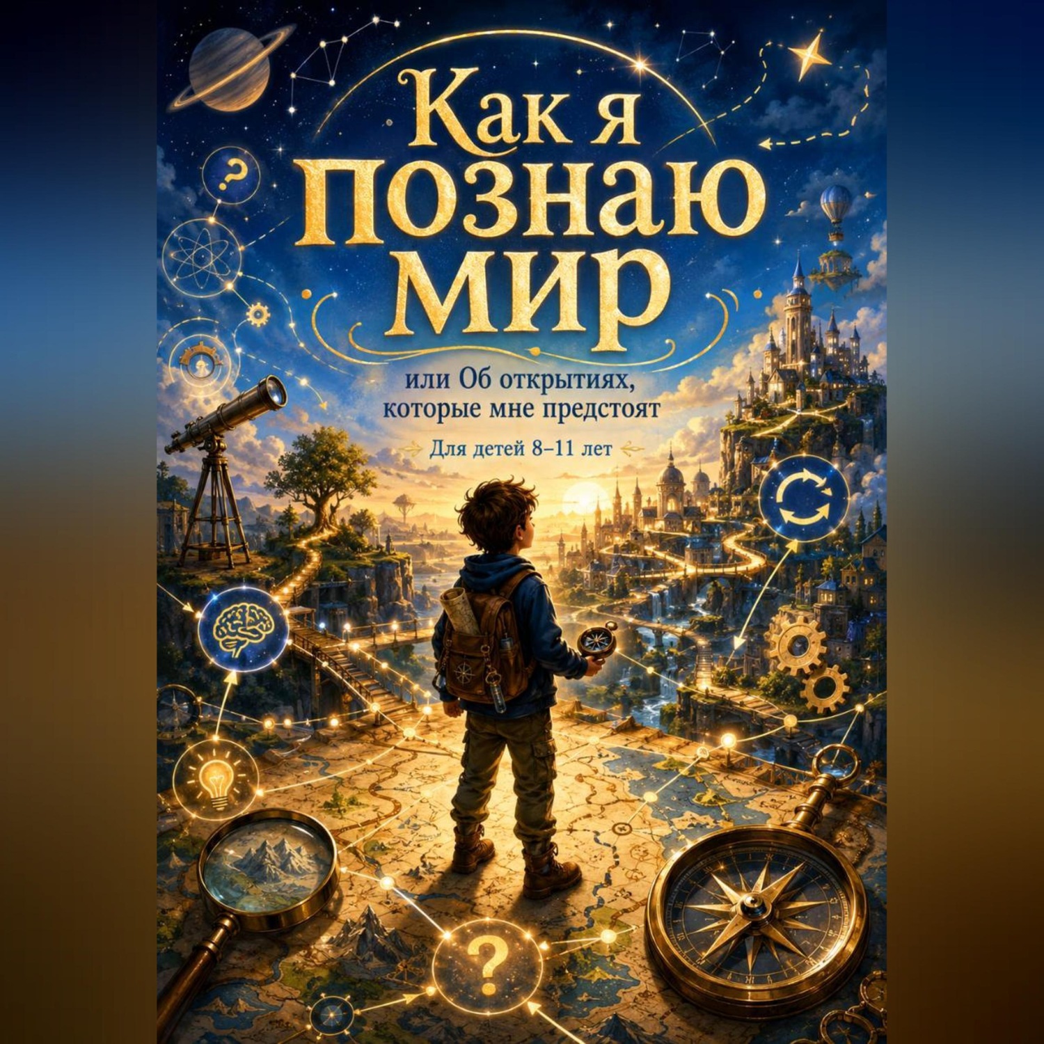 Обложка книги «Как я познаю мир, или Об открытиях, которые мне предстоят»