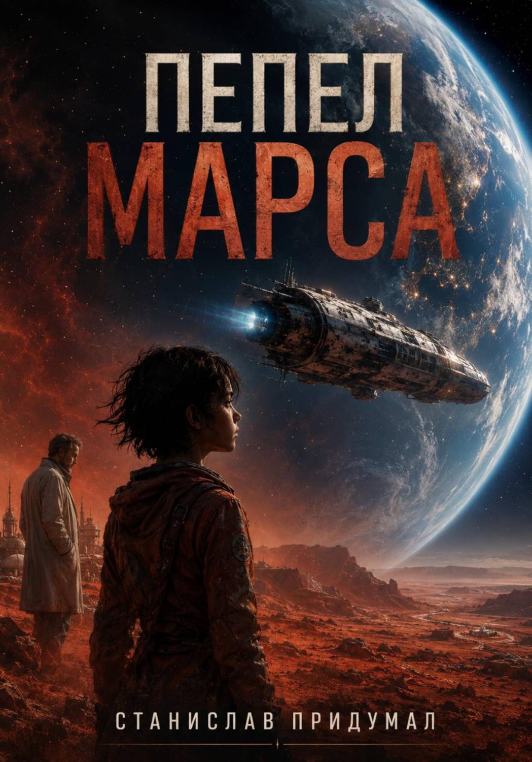 Обложка книги «Пепел Марса»