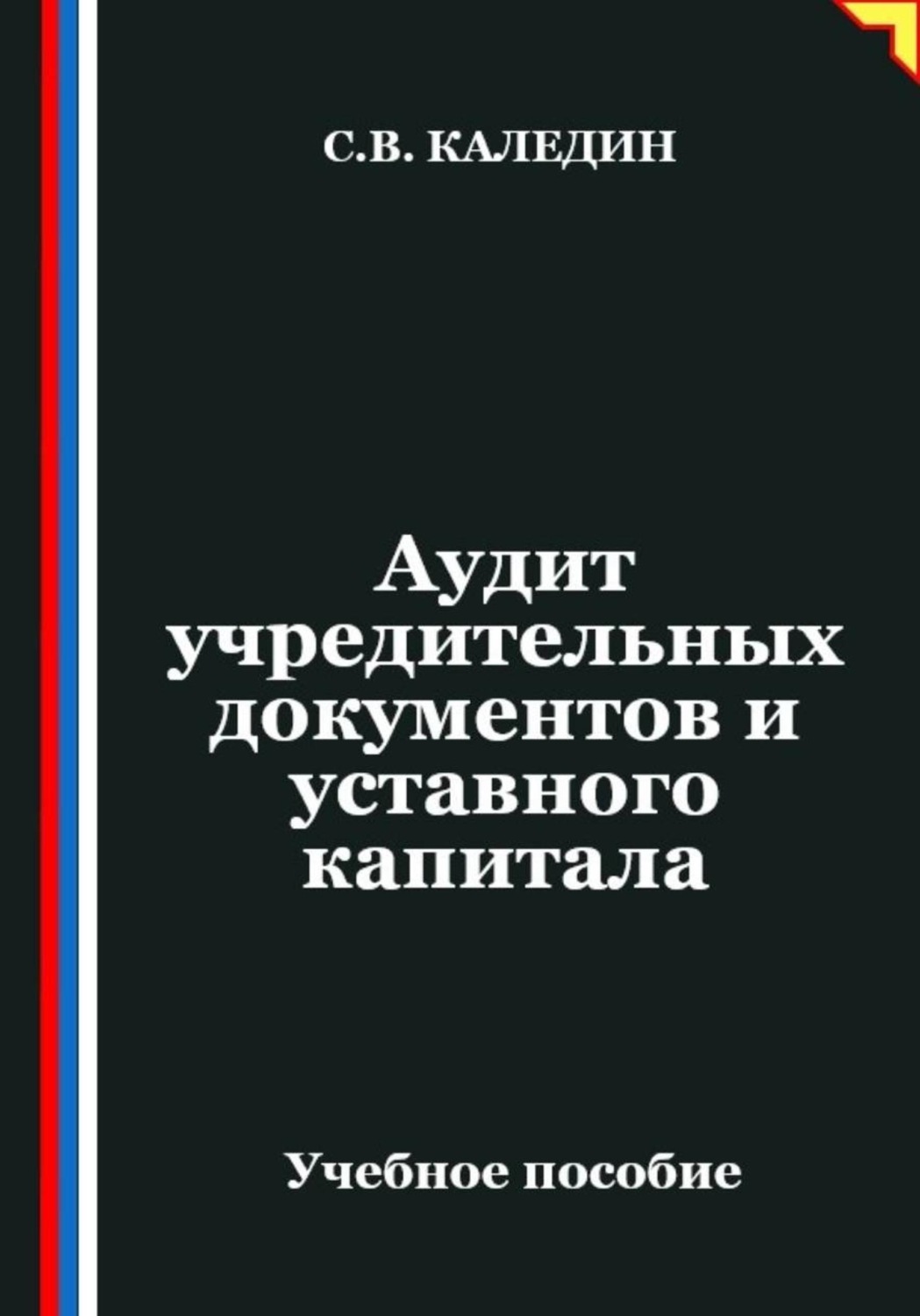 Обложка книги «Аудит учредительных документов и уставного капитала»