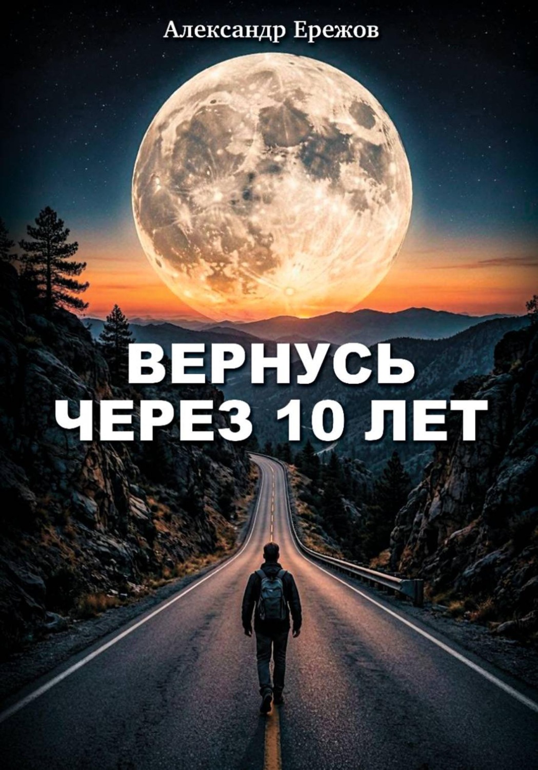 Обложка книги «Вернусь через 10 лет»