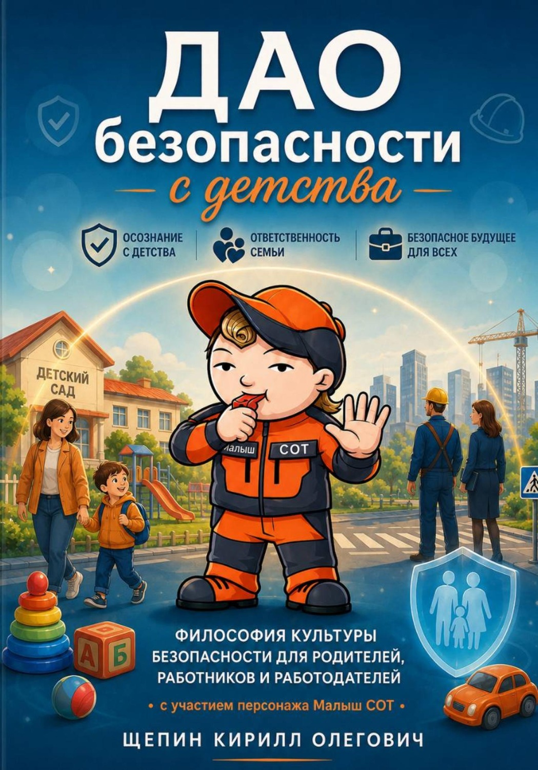 Обложка книги «ДАО безопасности с детства»