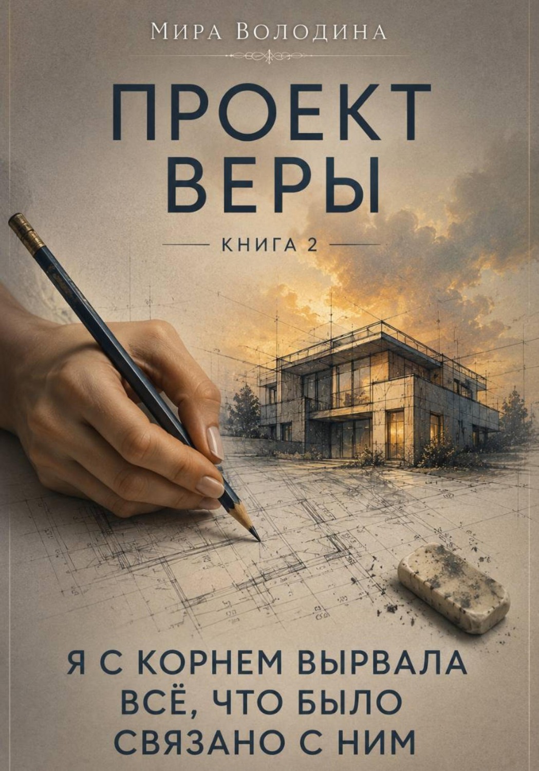 Обложка книги «Проект Веры. Книга 2. Я с корнем вырвала всё, что было связано с ним»