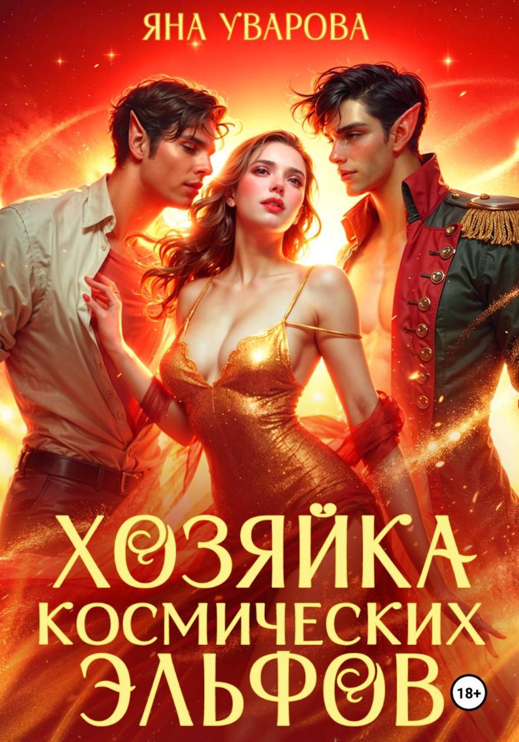 Обложка книги «Хозяйка космических эльфов»
