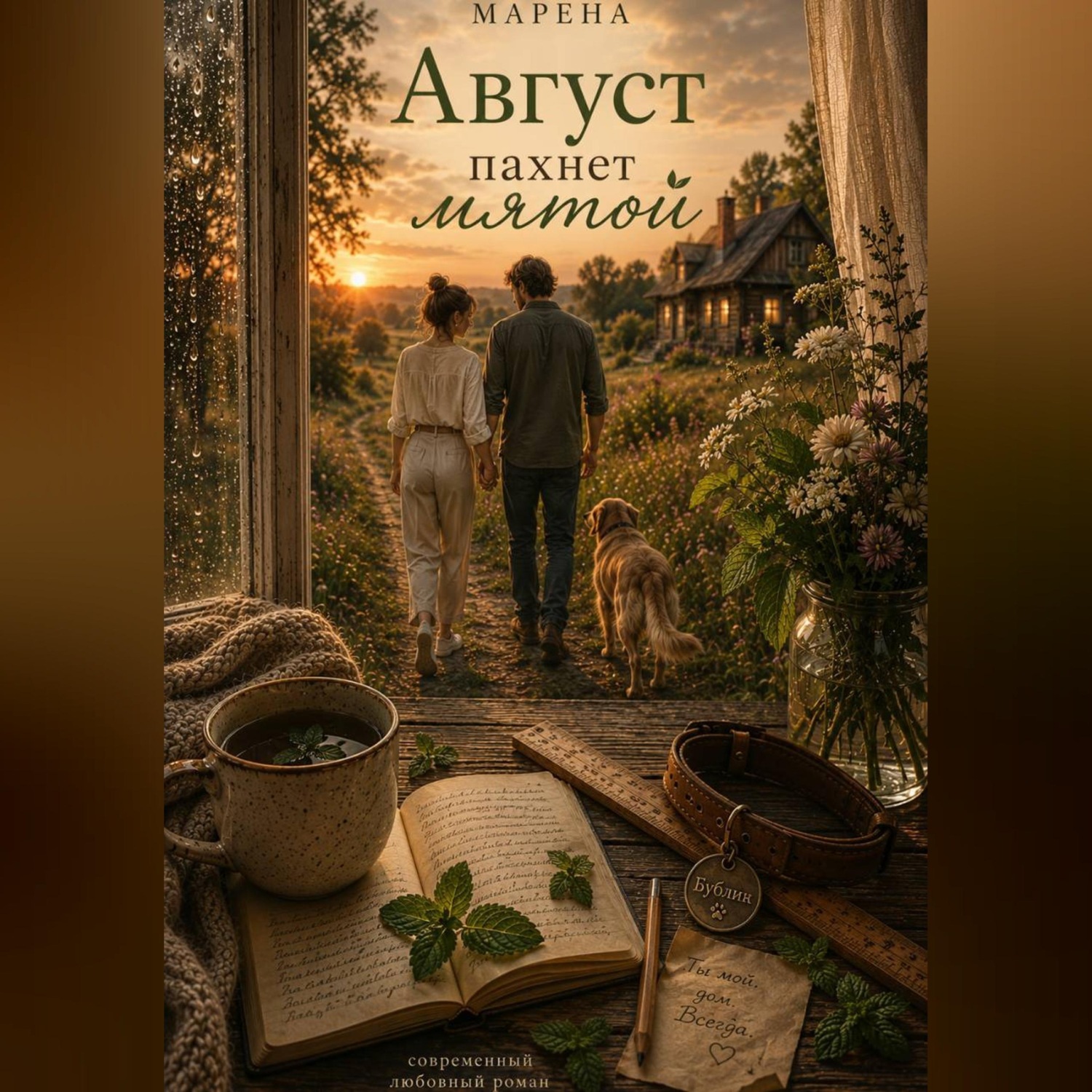 Обложка книги «Август пахнет мятой»