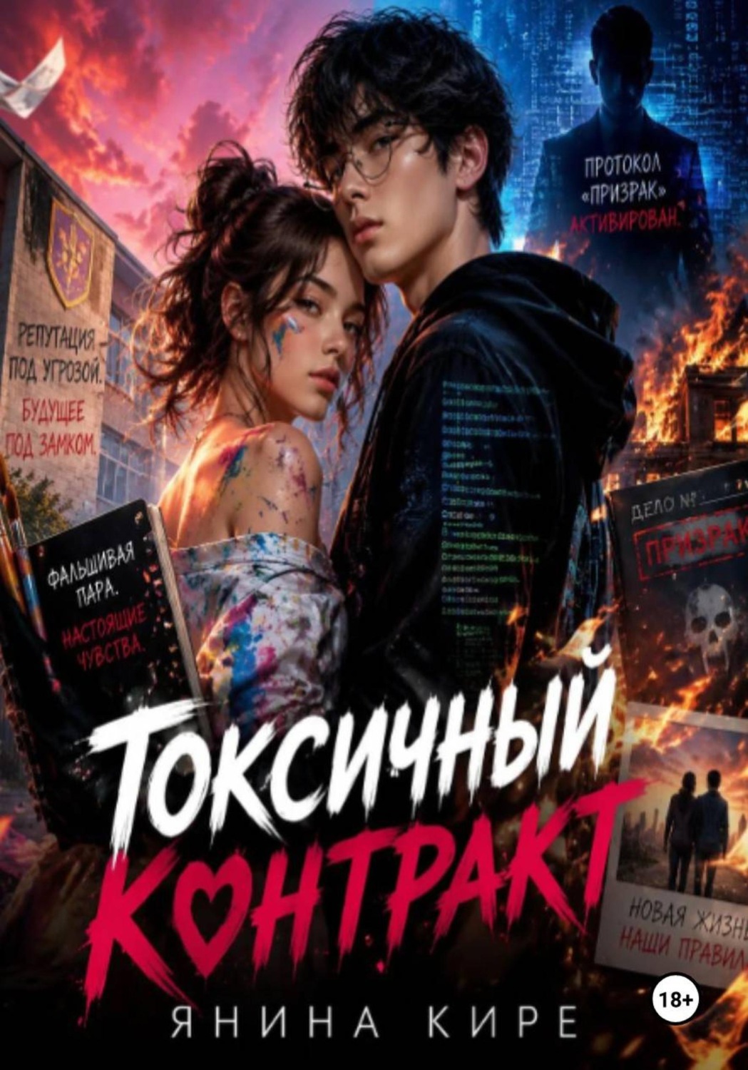 Обложка книги «Токсичный контракт»