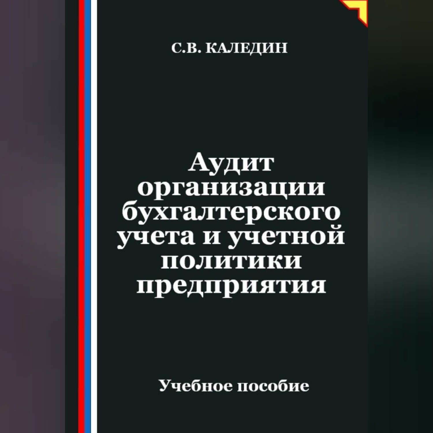 Обложка книги «Аудит организации бухгалтерского учета и учетной политики предприятия»