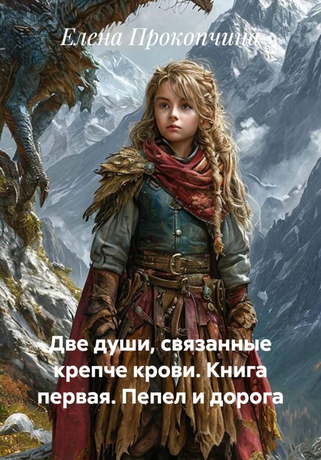 Обложка книги «Две души, связанные крепче крови. Книга первая. Пепел и дорога»