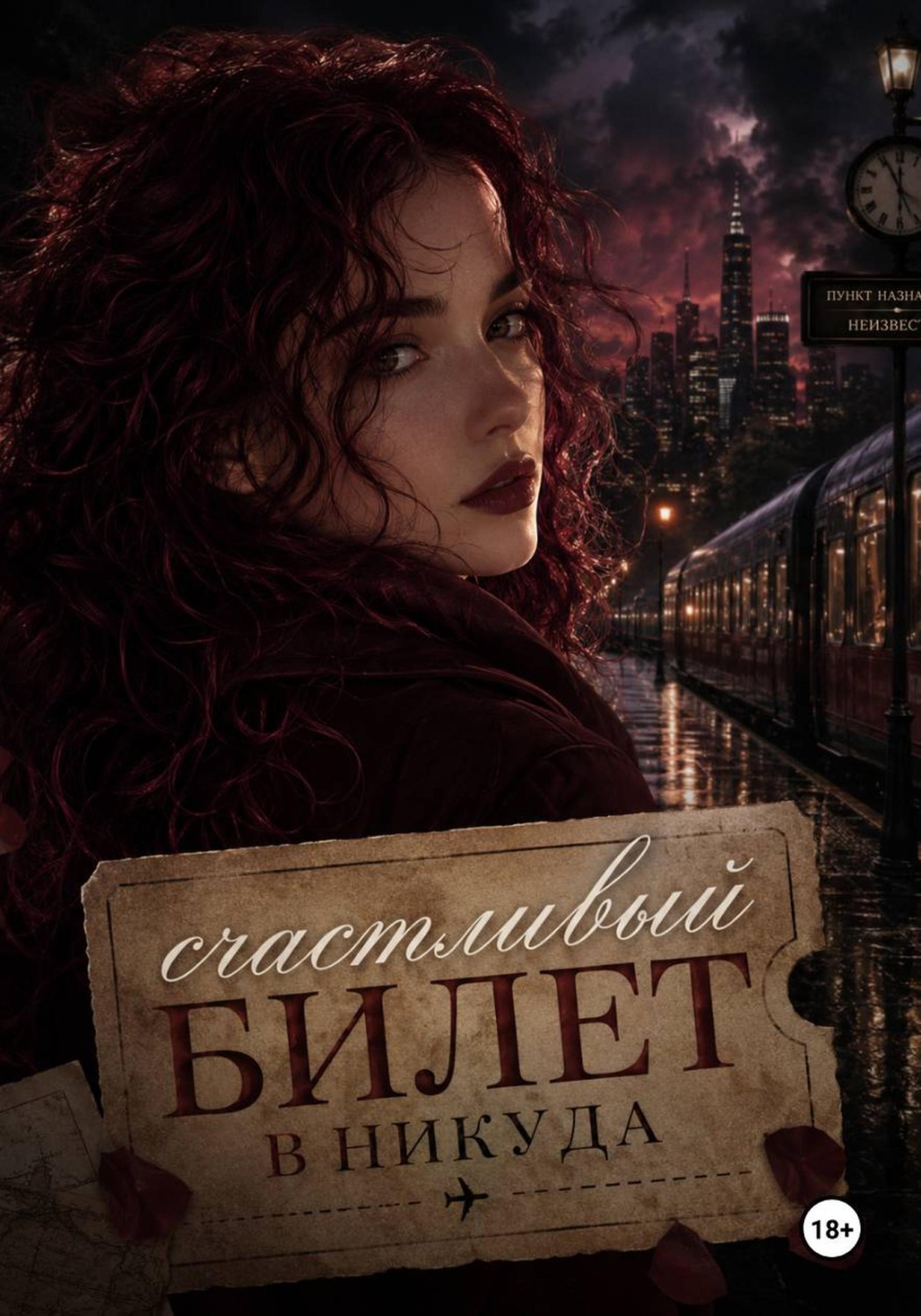 Обложка книги «Счастливый билет в никуда»