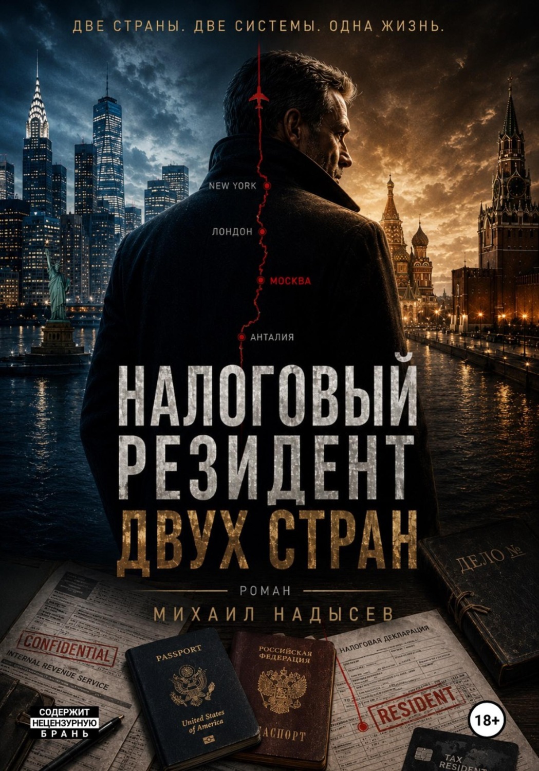 Обложка книги «Налоговый резидент двух стран»