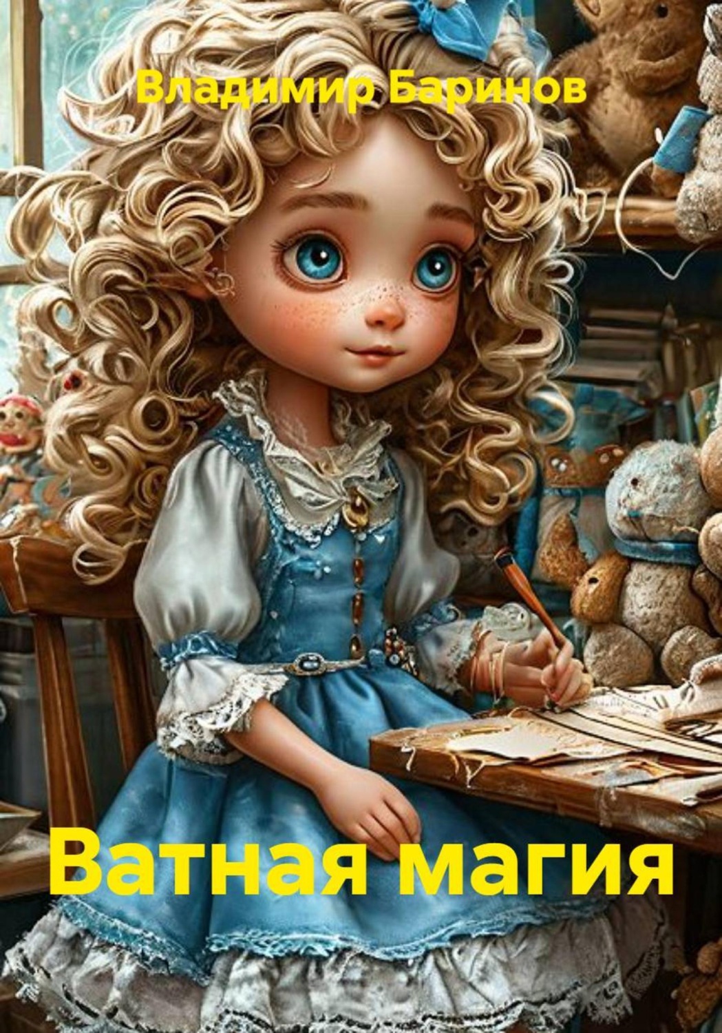 Обложка книги «Ватная магия»