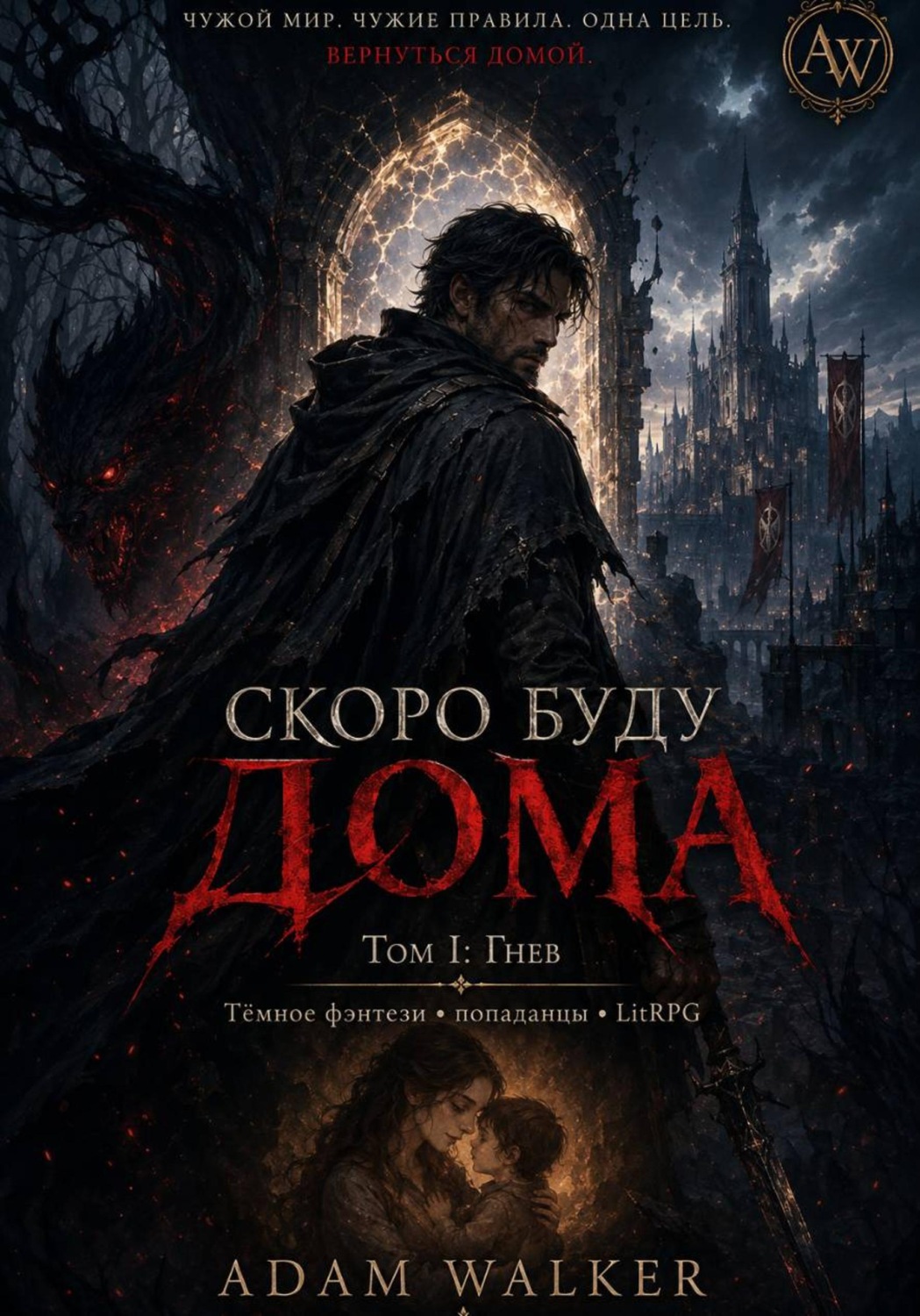 Обложка книги «Скоро буду дома Том I Гнев»