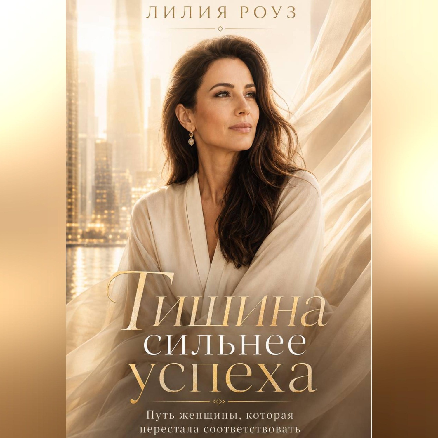 Обложка книги «Тишина сильнее успеха:Путь женщины, которая перестала соответствовать»