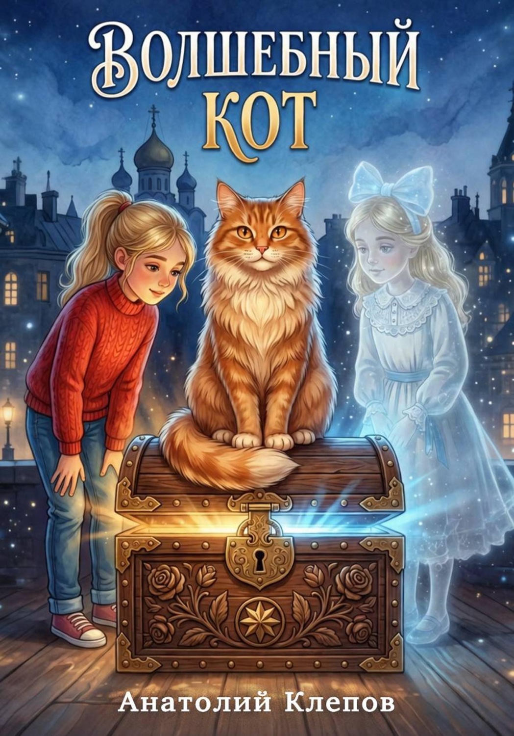 Обложка книги «Волшебный кот»