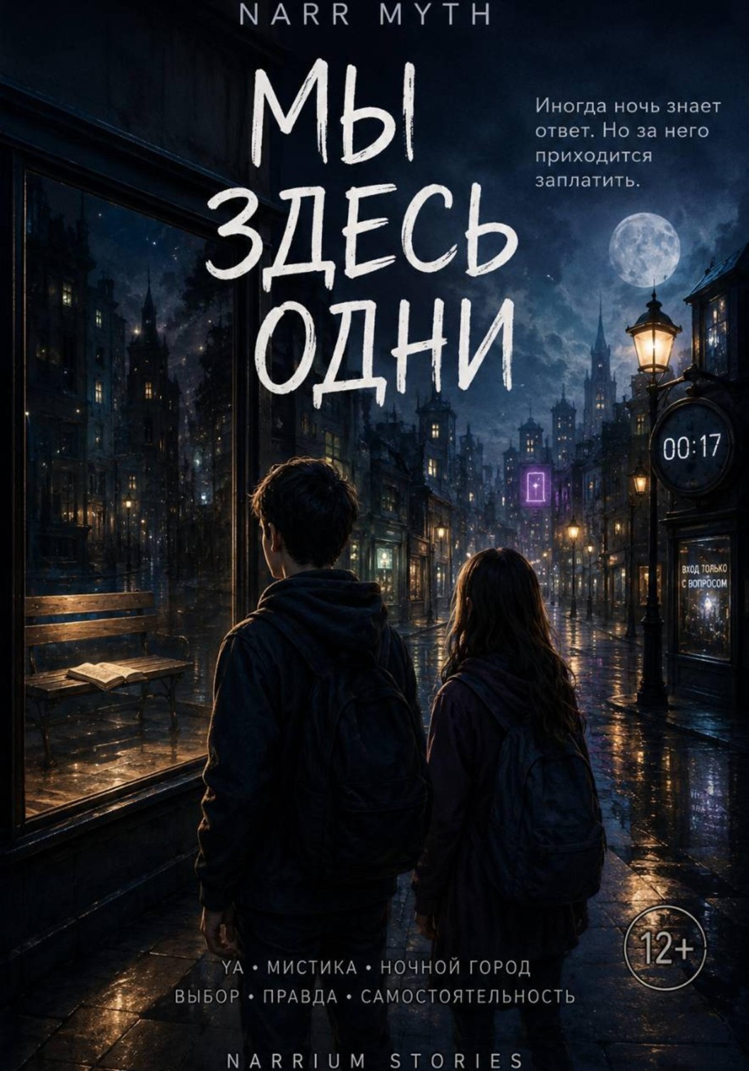 Обложка книги «Мы здесь одни»