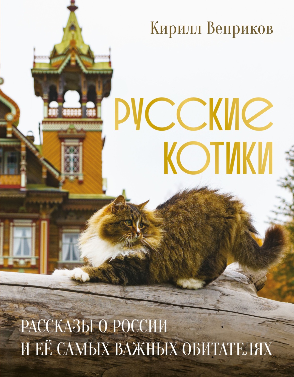 Обложка книги «Русские котики. Рассказы о России и её самых важных обитателях»