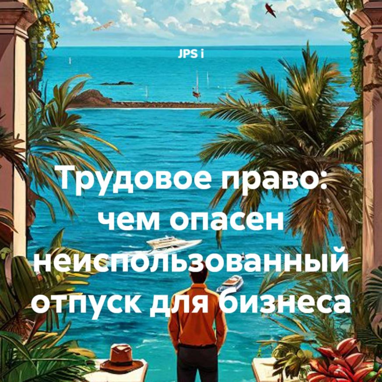Обложка книги «Трудовое право: чем опасен неиспользованный отпуск для бизнеса»