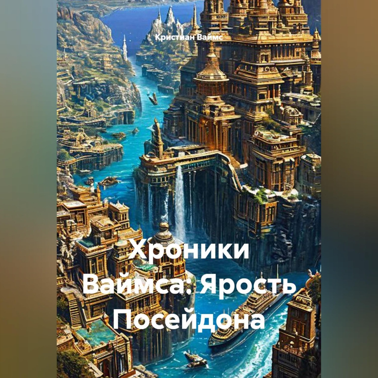Обложка книги «Хроники Ваймса: Ярость Посейдона»