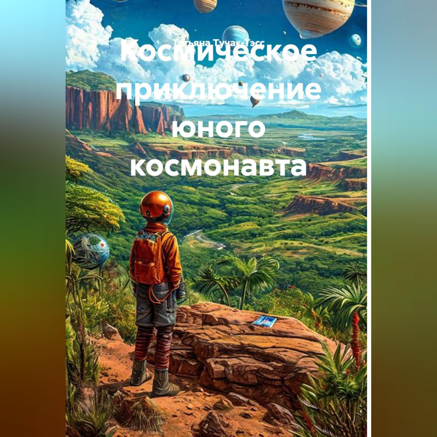 Обложка книги «Космическое приключение юного космонавта»
