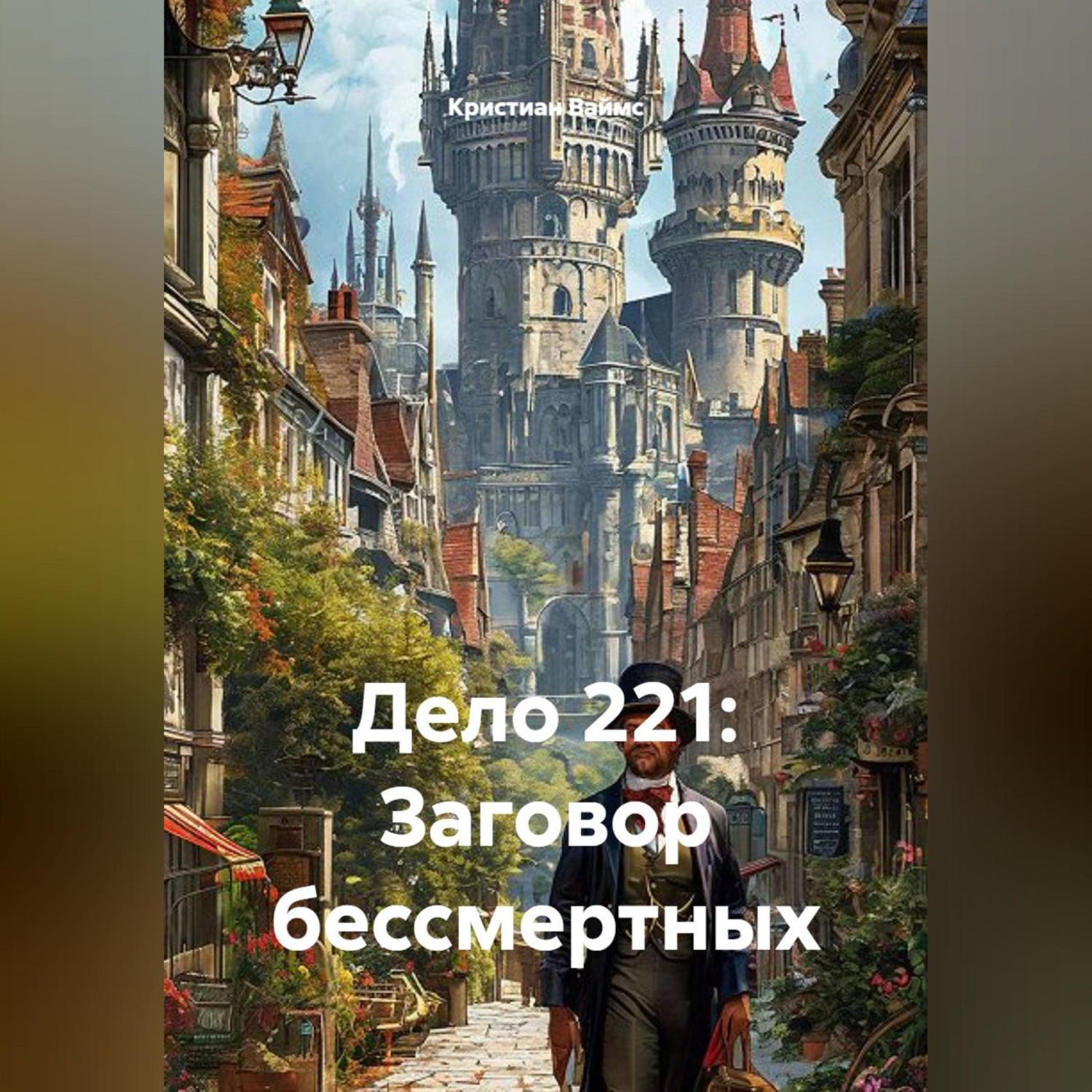 Обложка книги «Дело 221: Заговор бессмертных»