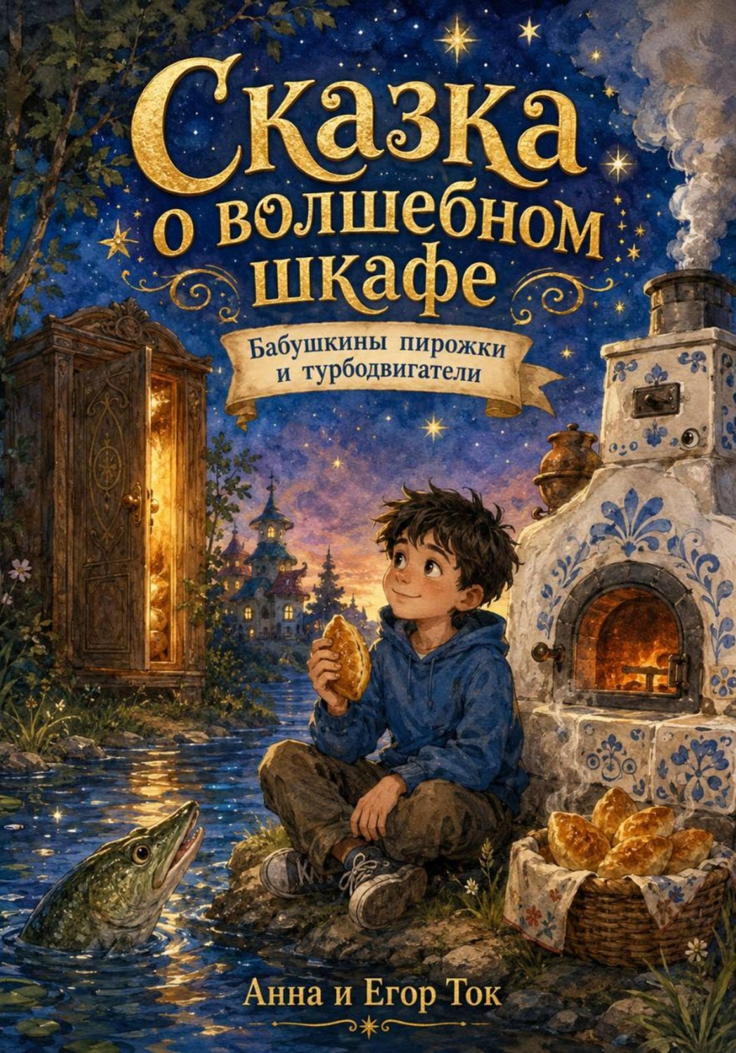 Обложка книги «Сказка о волшебном шкафе, бабушкиных пирожках и турбодвигателях»