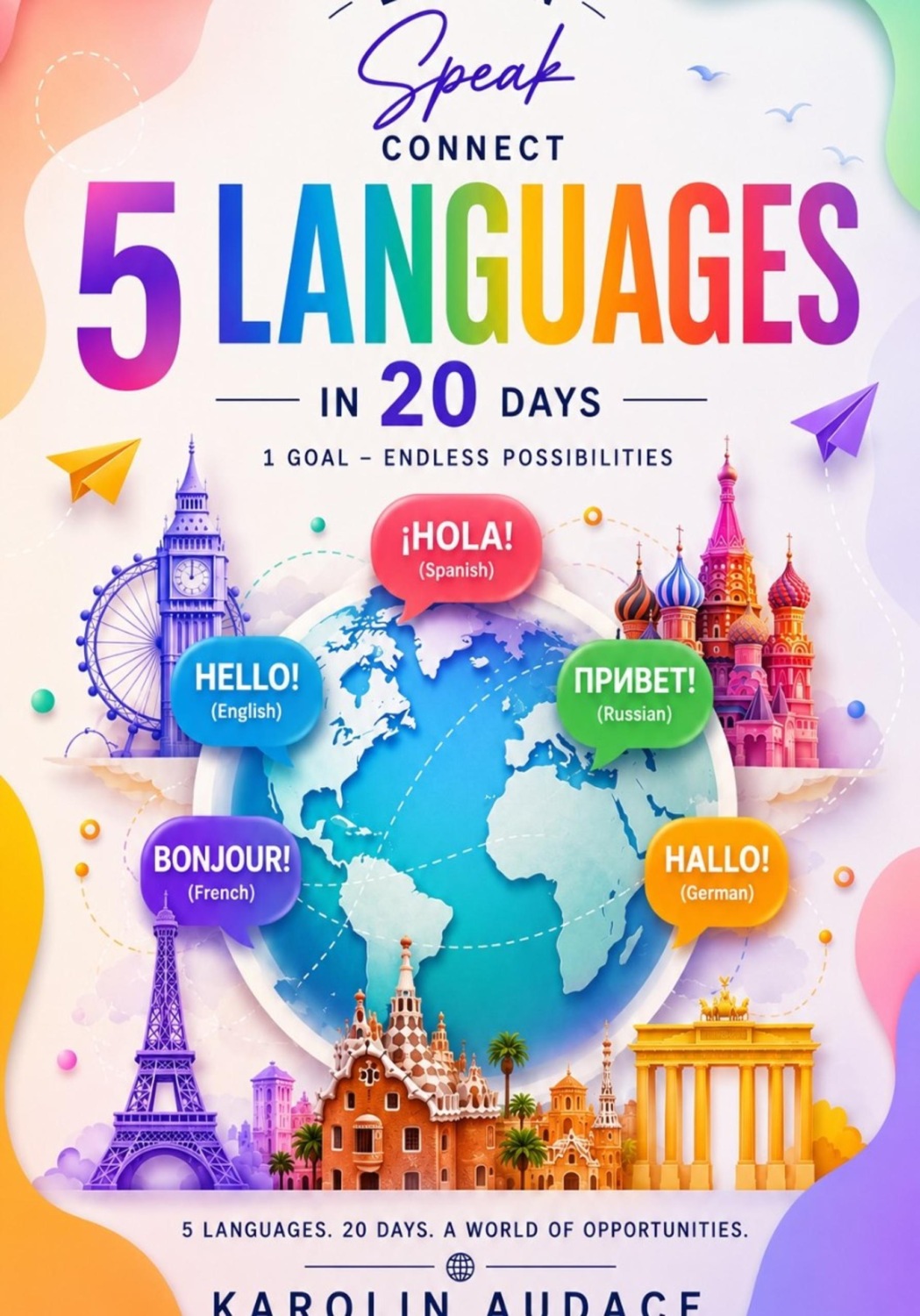 Обложка книги «Multilingua 5×20 — авторский языковой курс»