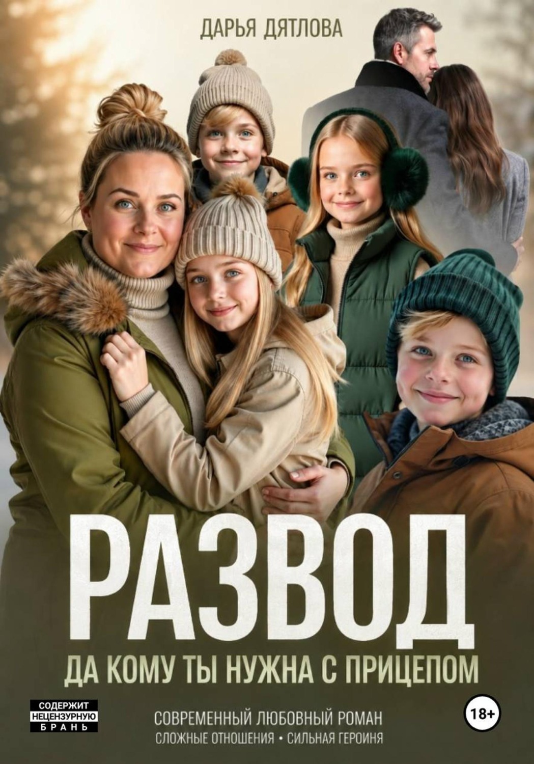 Обложка книги «Развод, да кому ты нужна с прицепом»