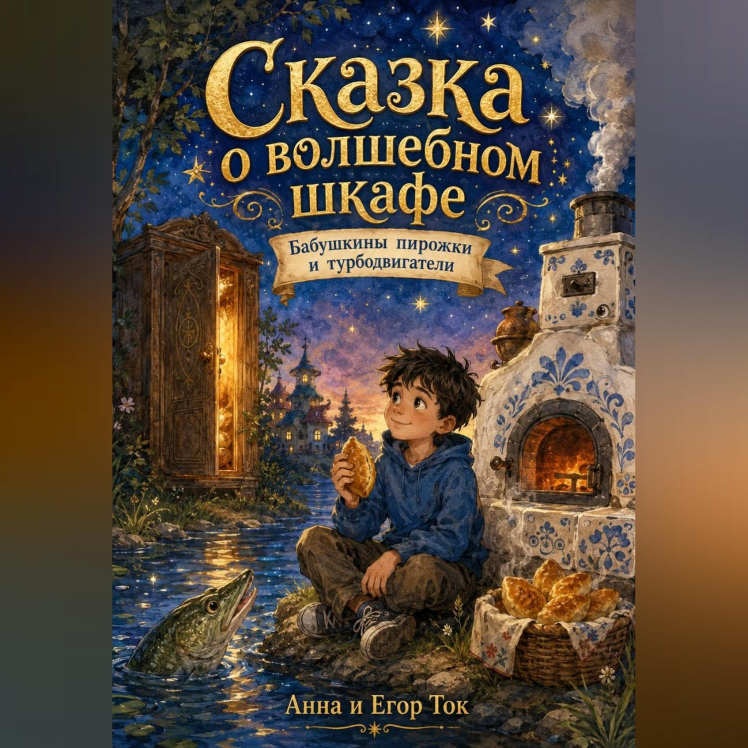 Обложка книги «Сказка о волшебном шкафе, бабушкиных пирожках и турбодвигателях»