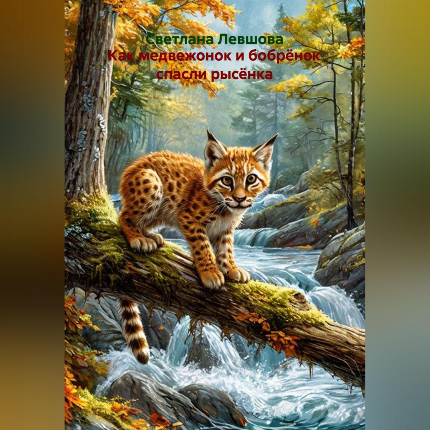 Обложка книги «Как медвежонок и бобрёнок спасли рысёнка»