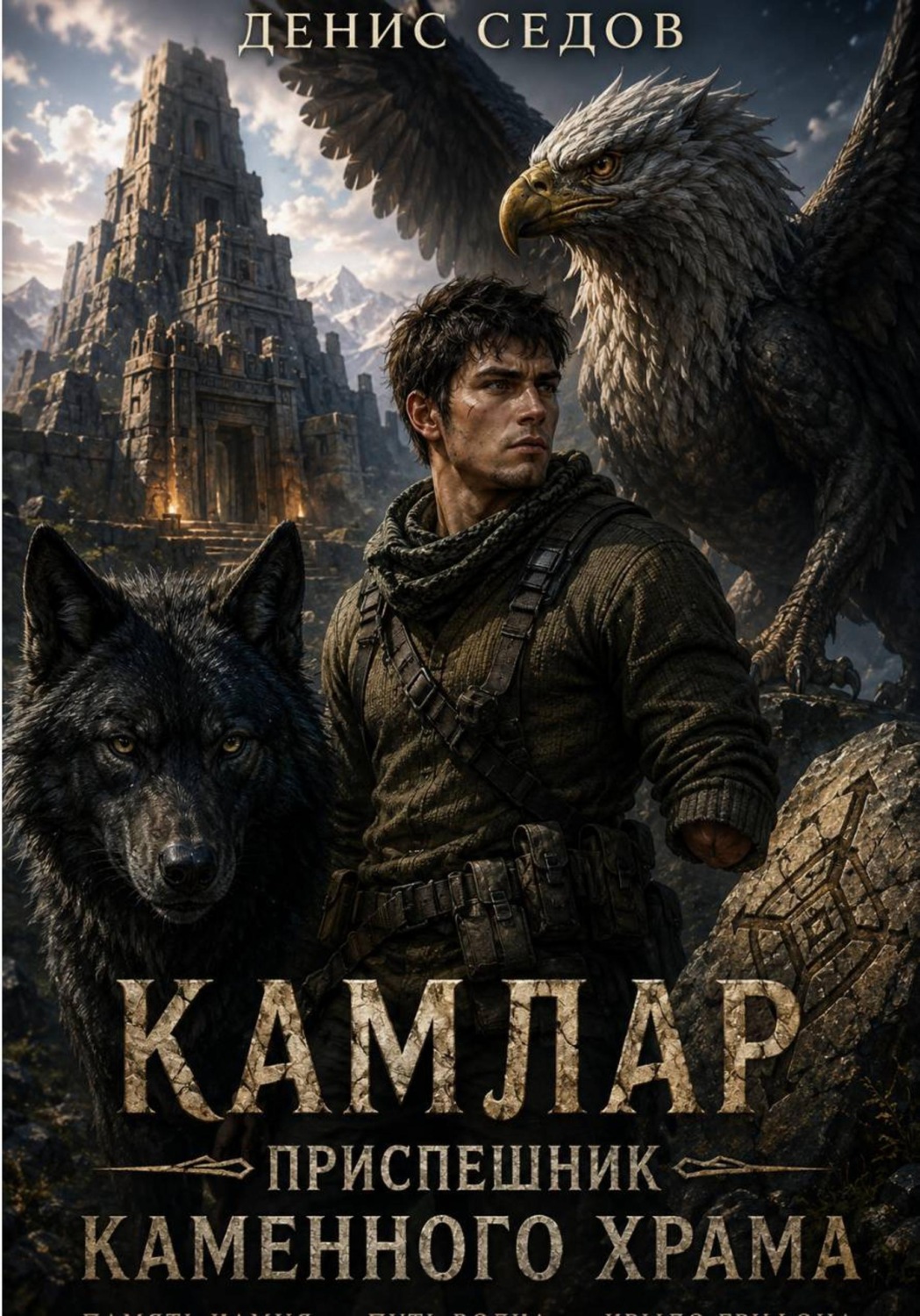 Обложка книги «Камлар приспешник каменного храма»