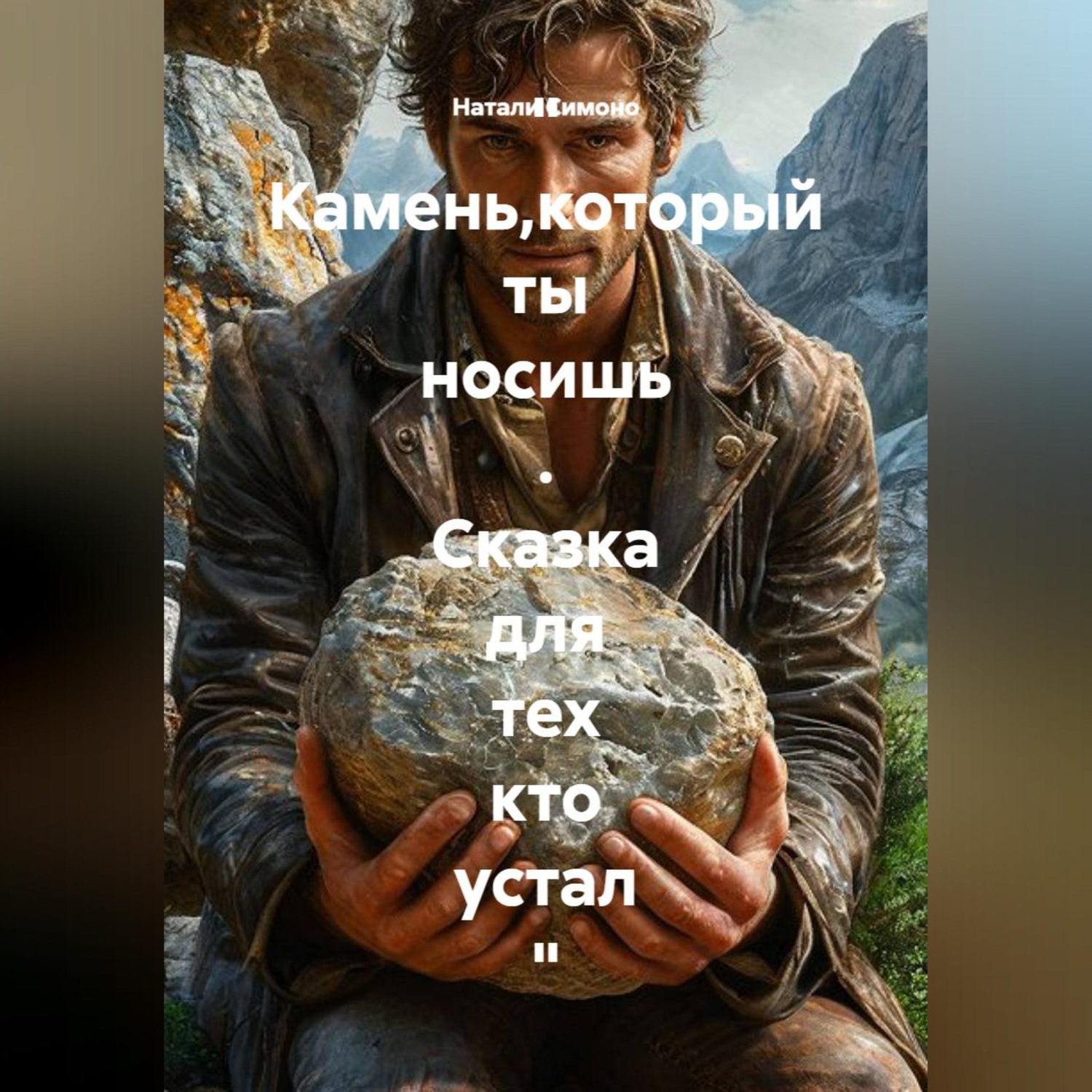 Обложка книги «" Камень,который ты носишь . Сказка для тех кто устал "»