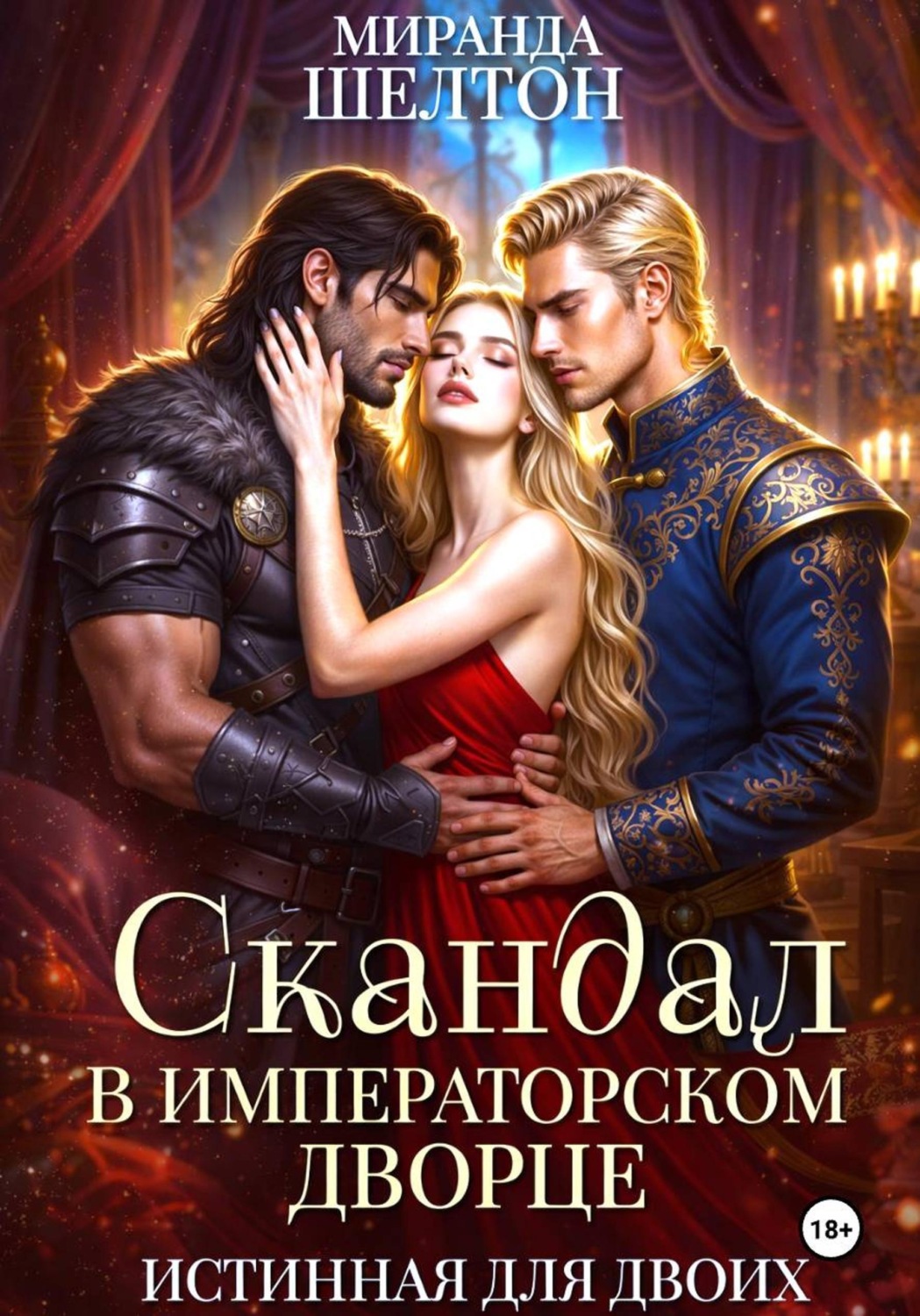 Обложка книги «Скандал в императорском дворце. Истинная для двоих»