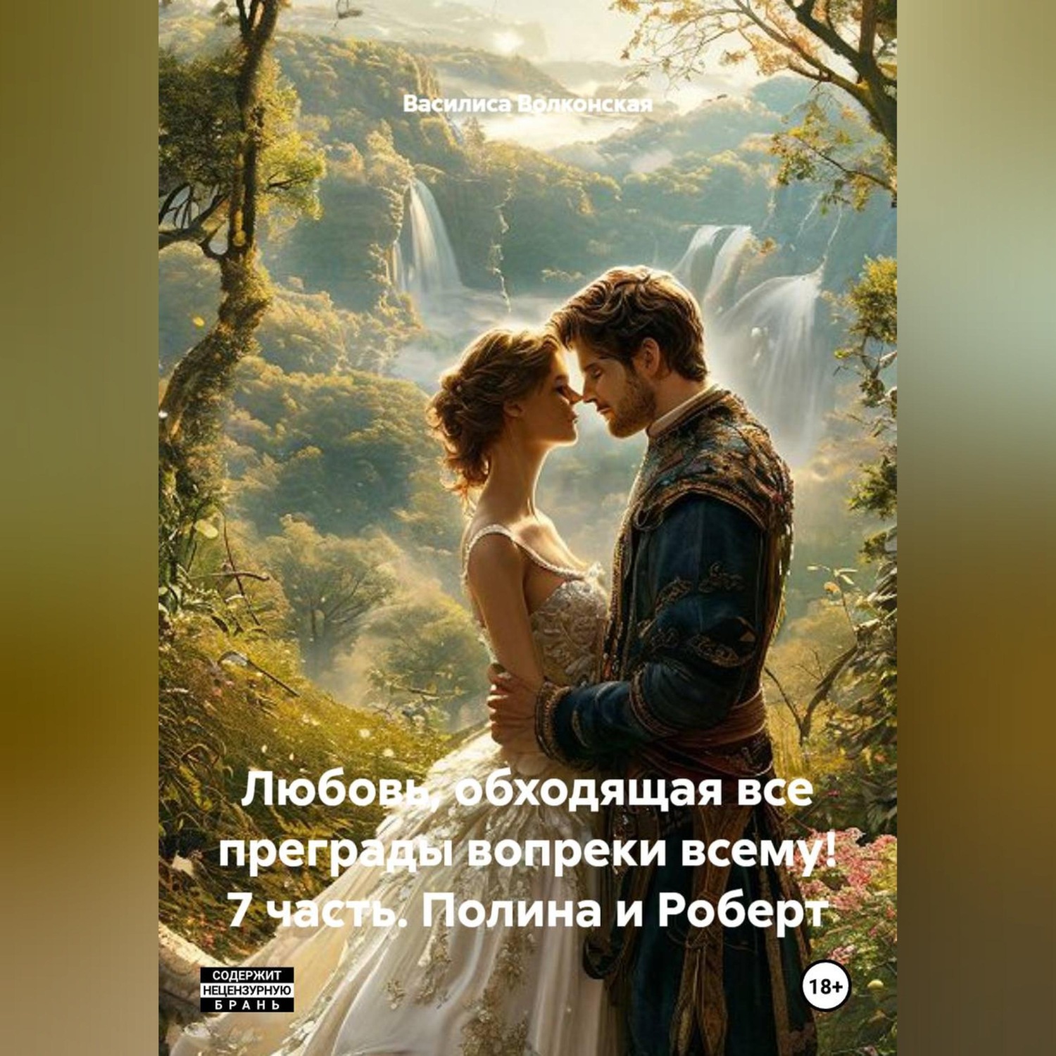 Обложка книги «Любовь, обходящая все преграды, вопреки всему! 7 часть. Полина и Роберт.»