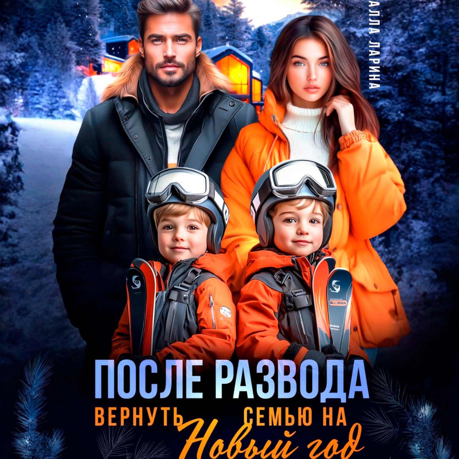 Обложка книги «После развода. Вернуть семью на Новый год»