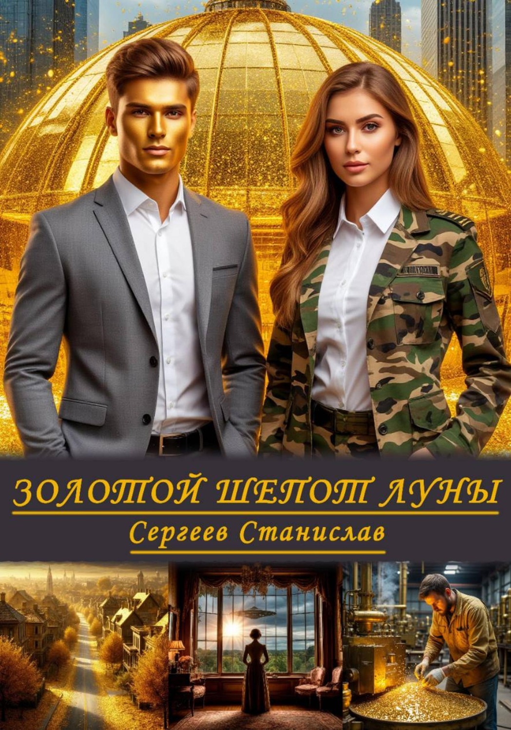 Обложка книги «Золотой шепот луны»
