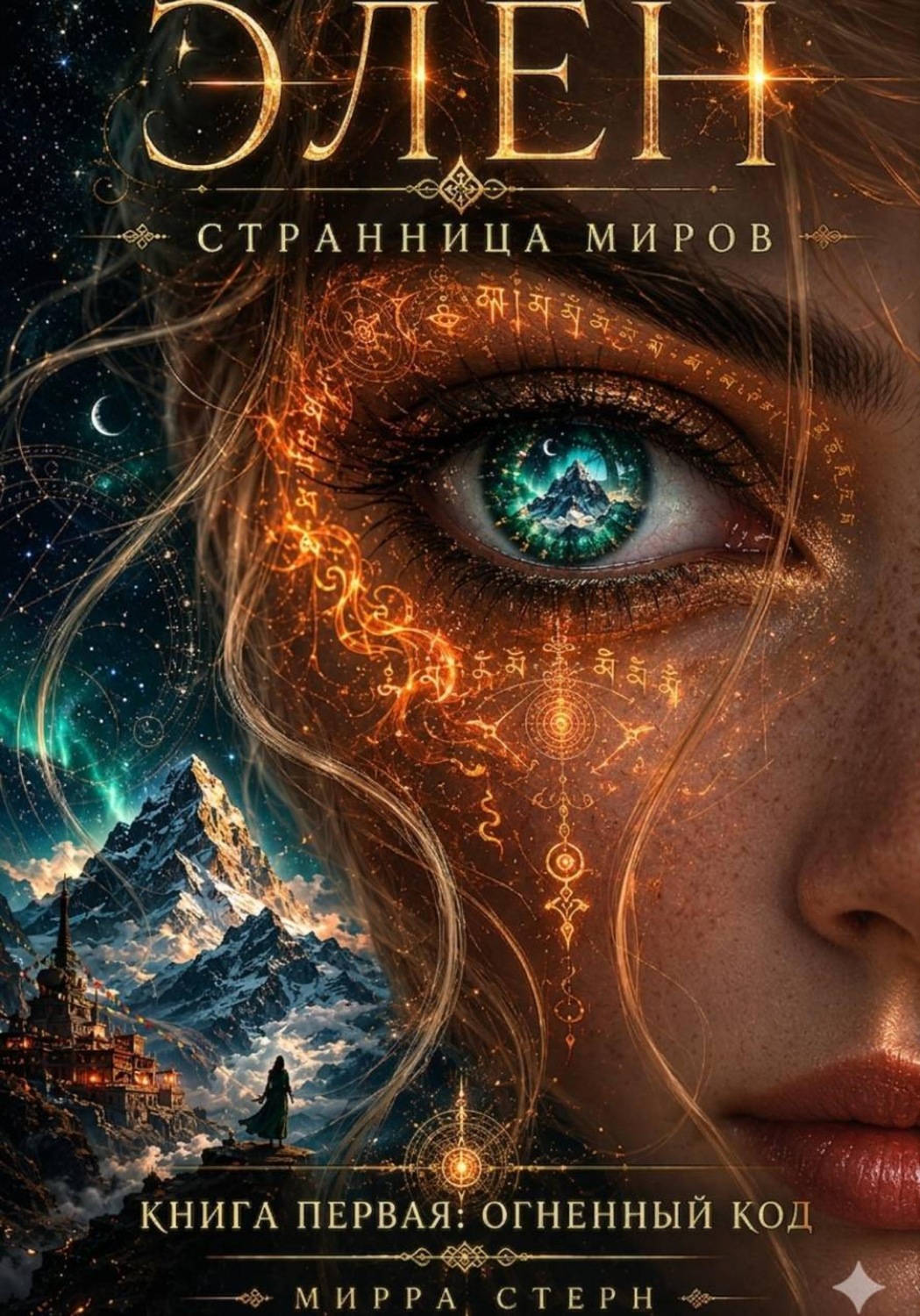 Обложка книги «Элен. Странница Миров . Книга первая – Огненный Код»