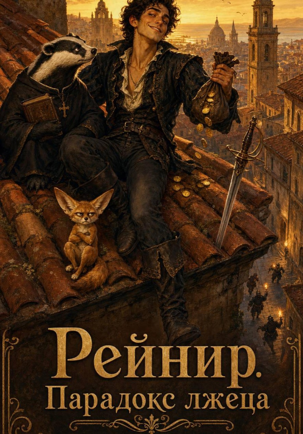 Обложка книги «Рейнир. Парадокс лжеца»