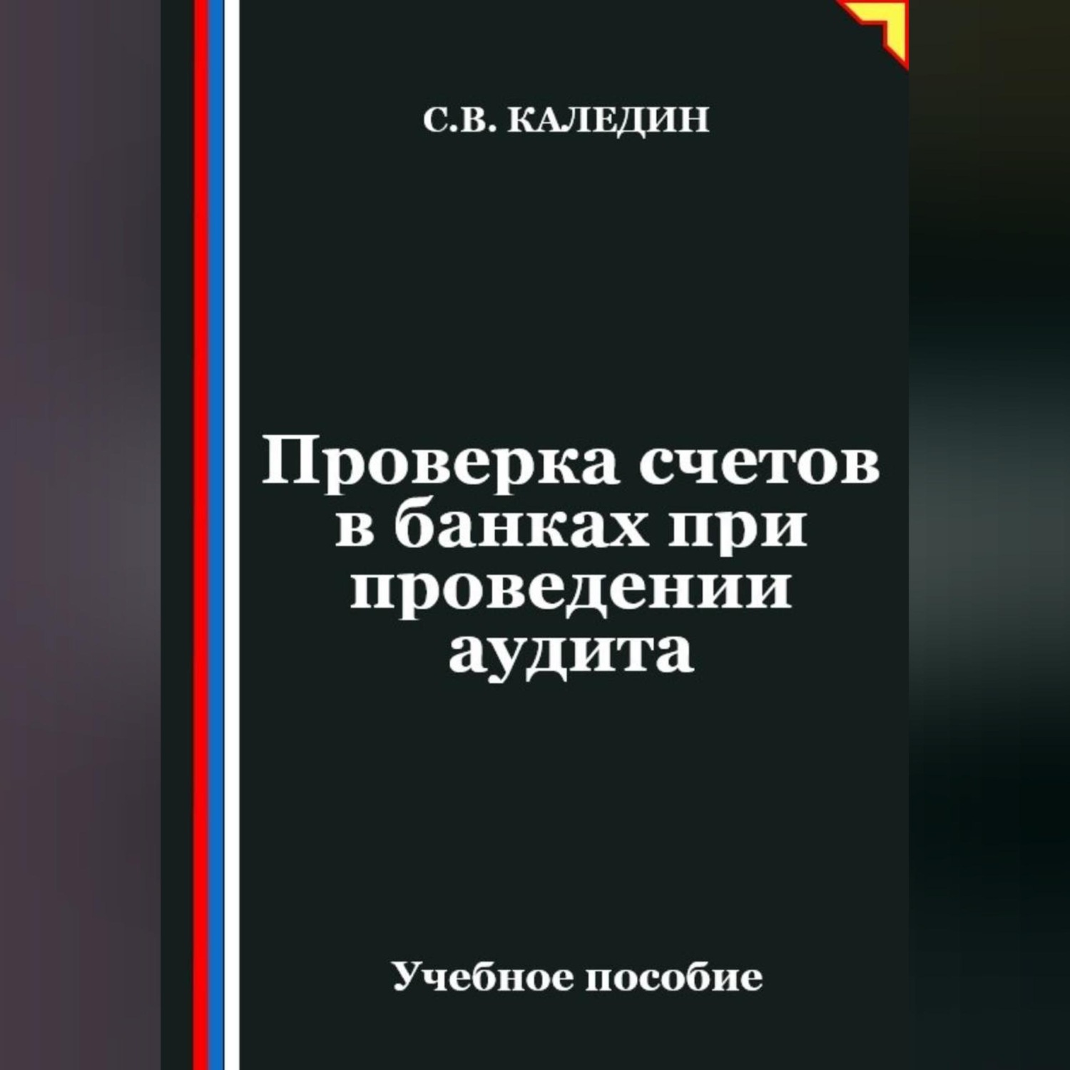 Обложка книги «Проверка счетов в банках при проведении аудита»