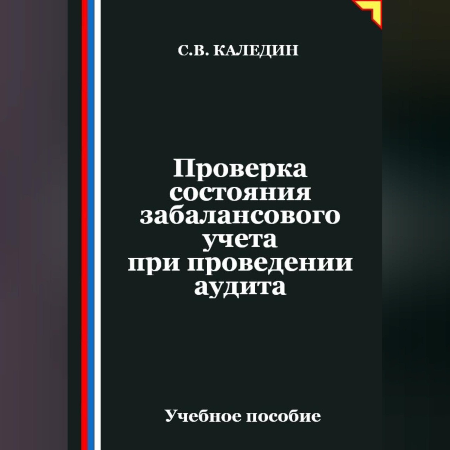 Обложка книги «Проверка состояния забалансового учета при проведении аудита»