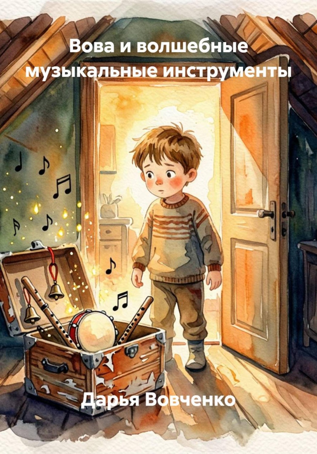 Обложка книги «Вова и волшебные музыкальные инструменты»