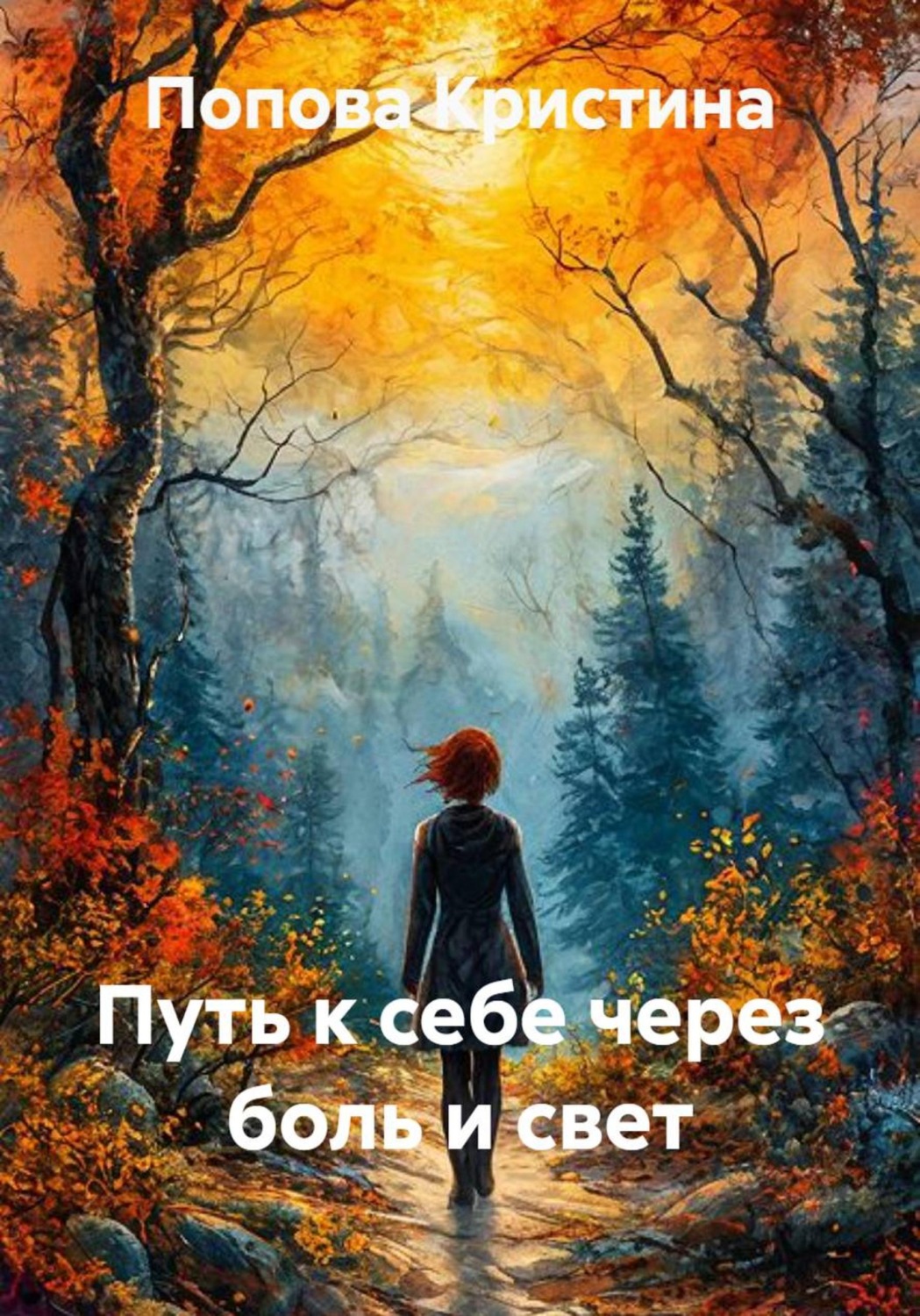 Обложка книги «Путь к себе через боль и свет»