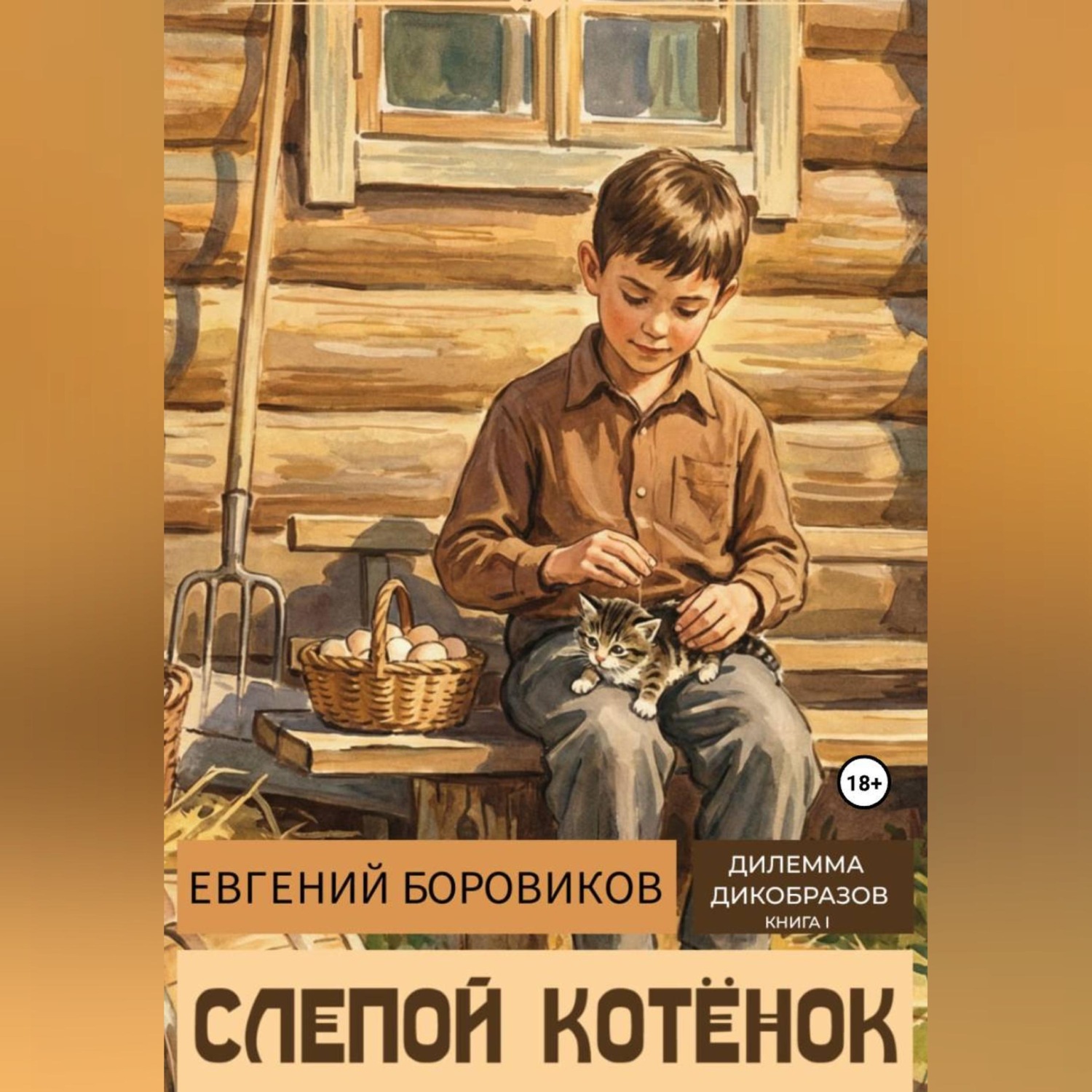 Обложка книги «Слепой котёнок»