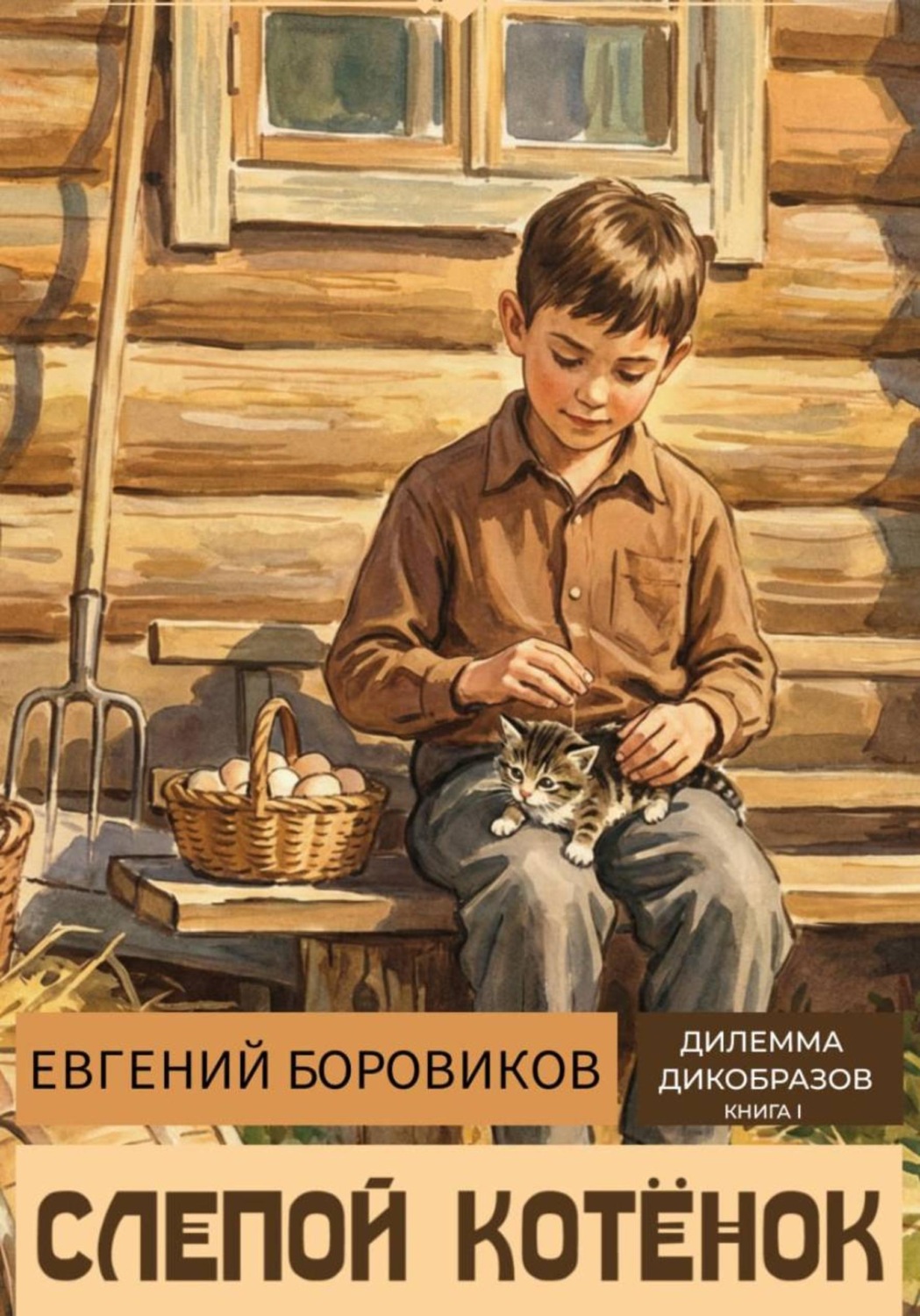 Обложка книги «Слепой котёнок»