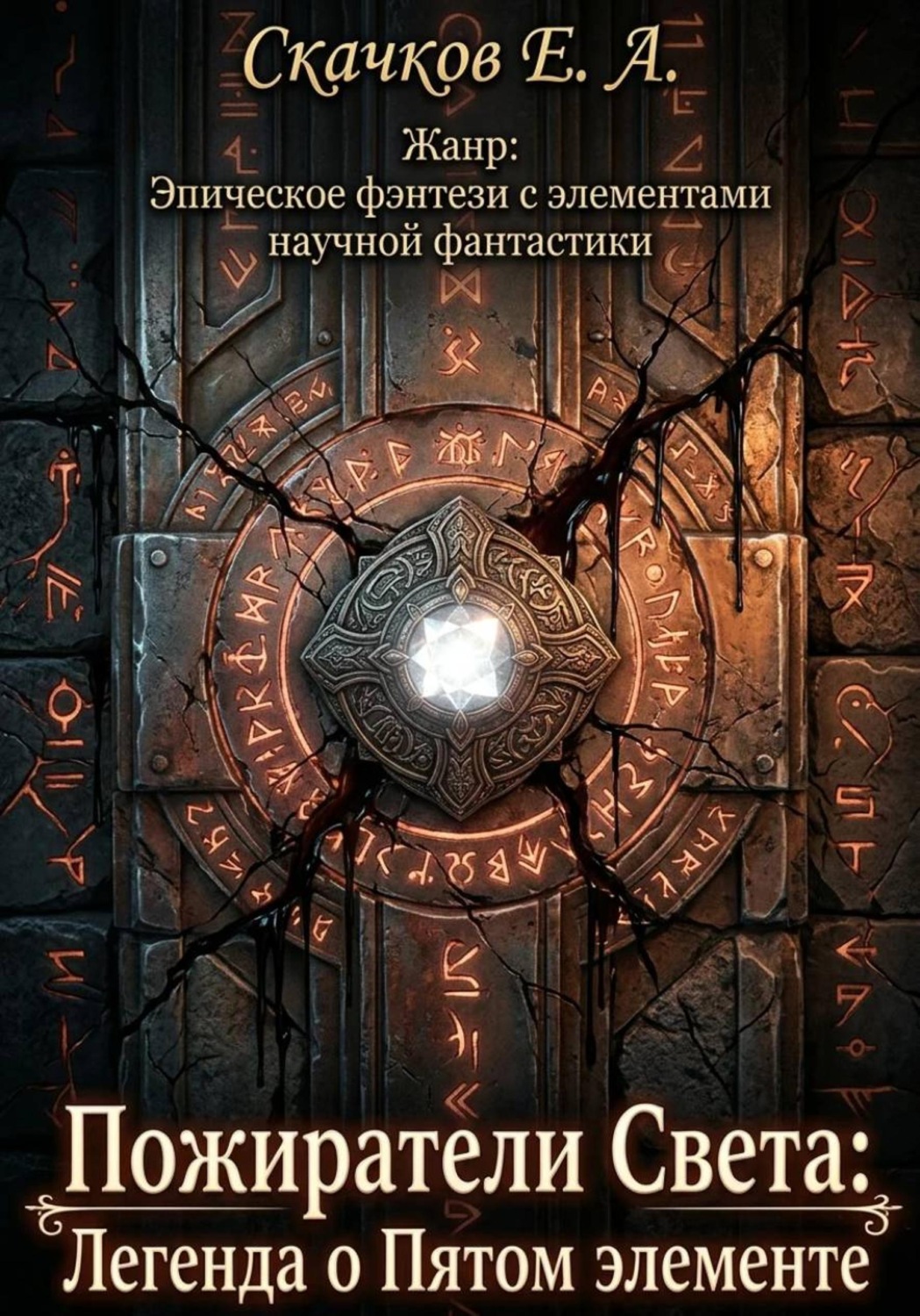 Обложка книги «Пожиратели Света: Легенда о Пятом элементе»