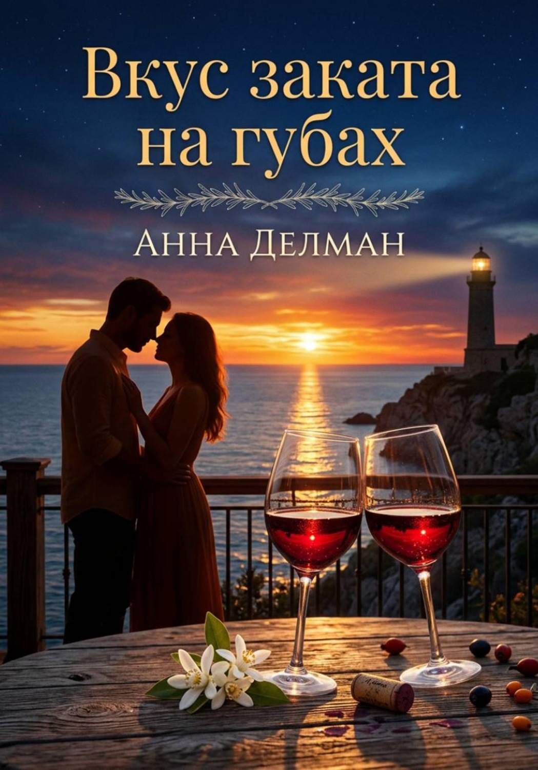 Обложка книги «Вкус заката на губах»