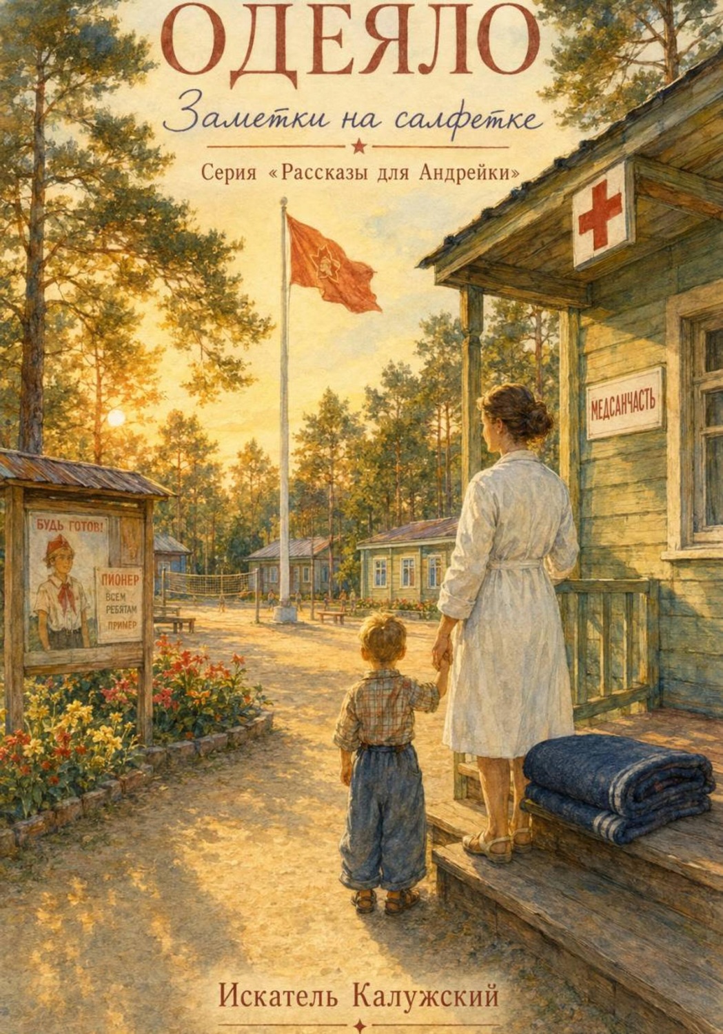 Обложка книги «Одеяло. Заметки на салфетке»