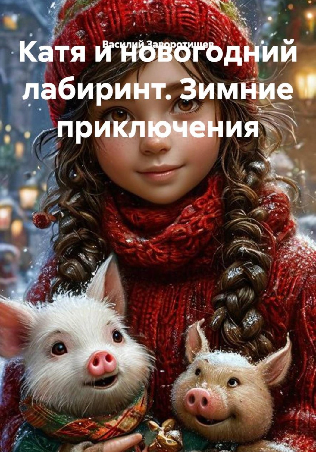 Обложка книги «Катя и новогодний лабиринт. Зимние приключения»
