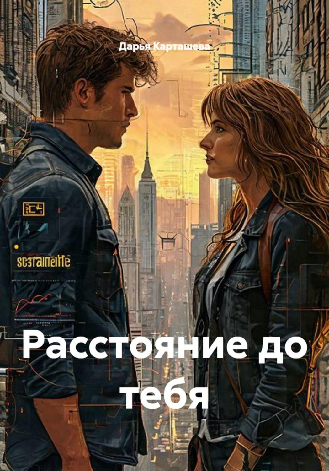 Обложка книги «Расстояние до тебя»