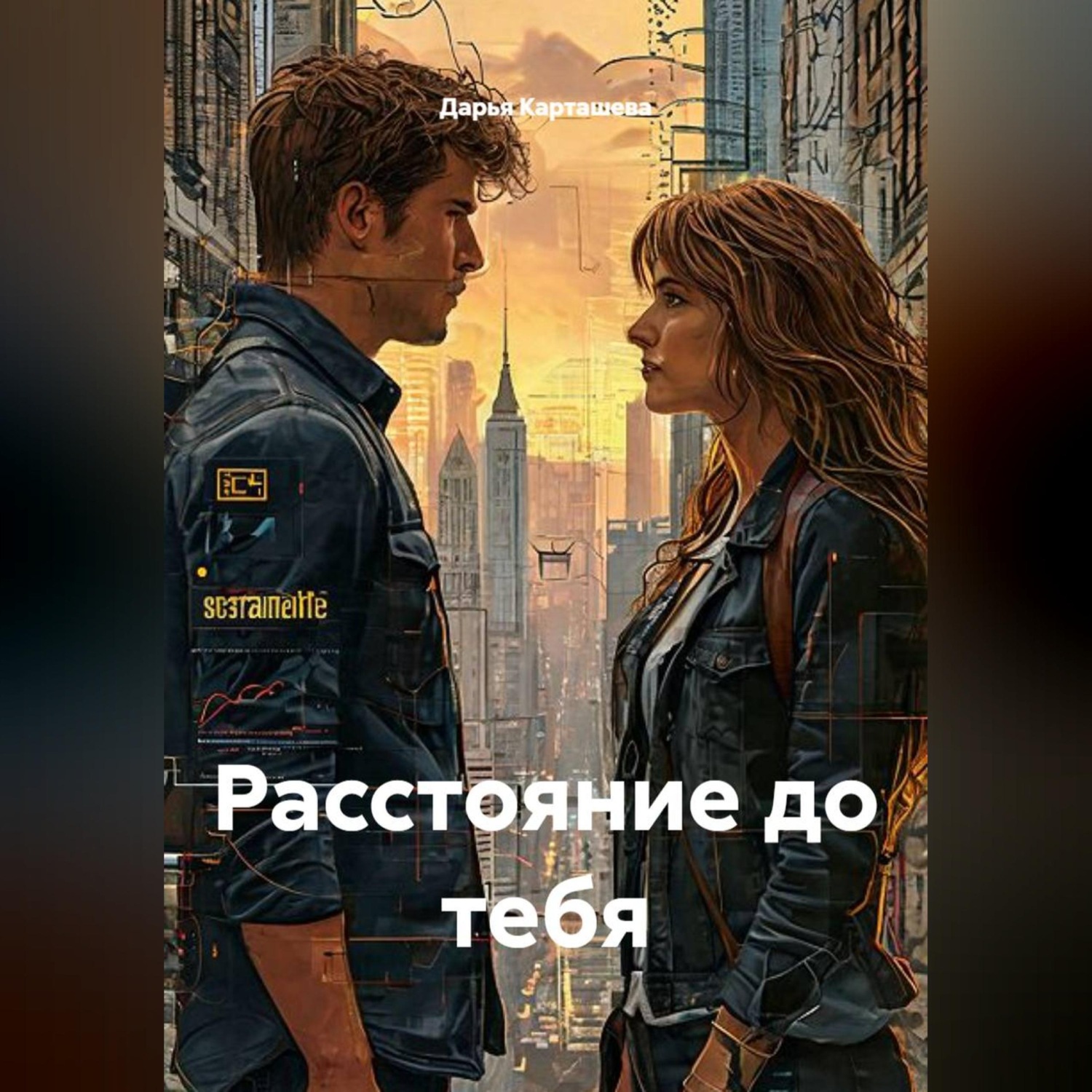 Обложка книги «Расстояние до тебя»