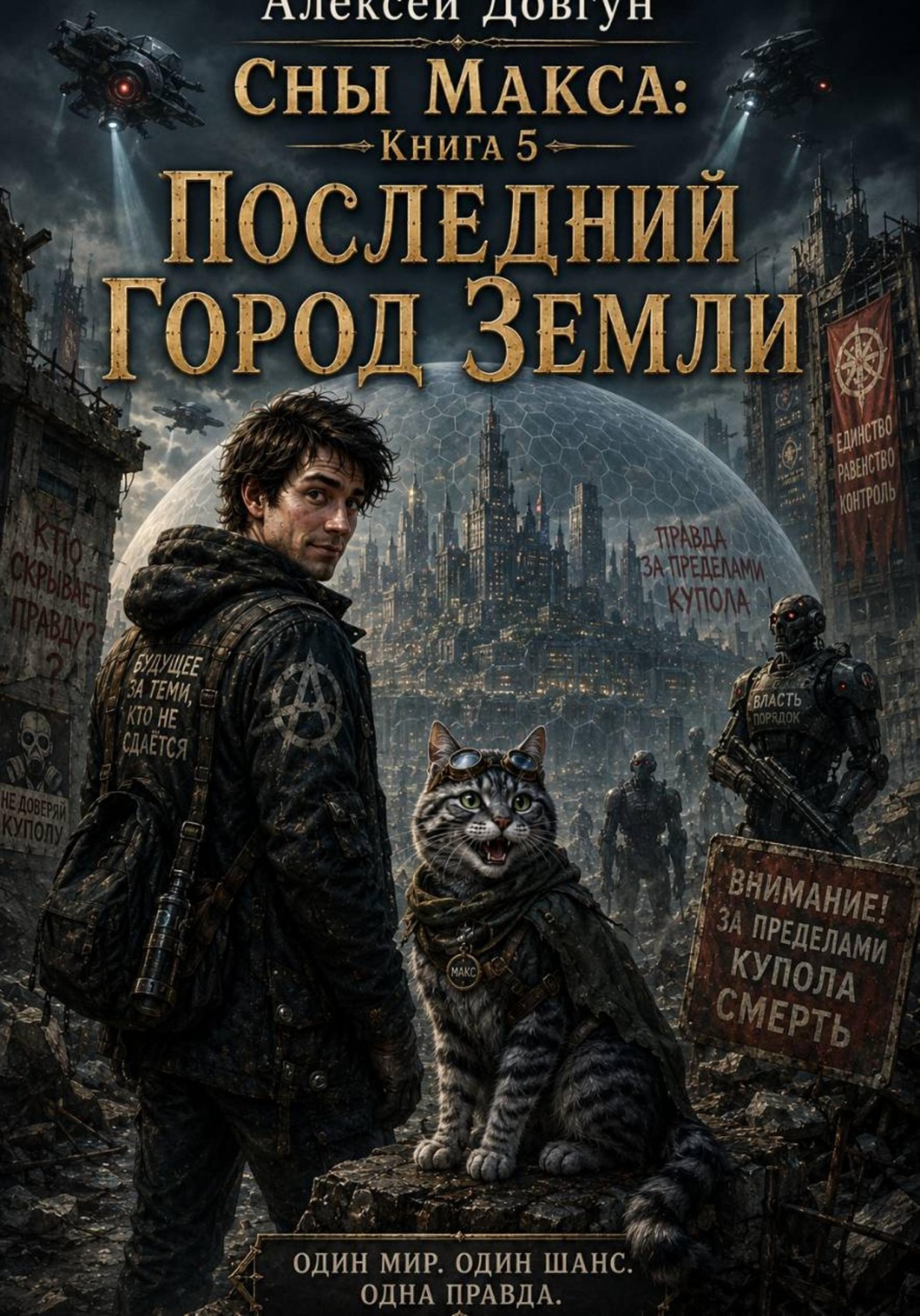 Обложка книги «Сны Макса: Книга 5. Последний Город Земли»